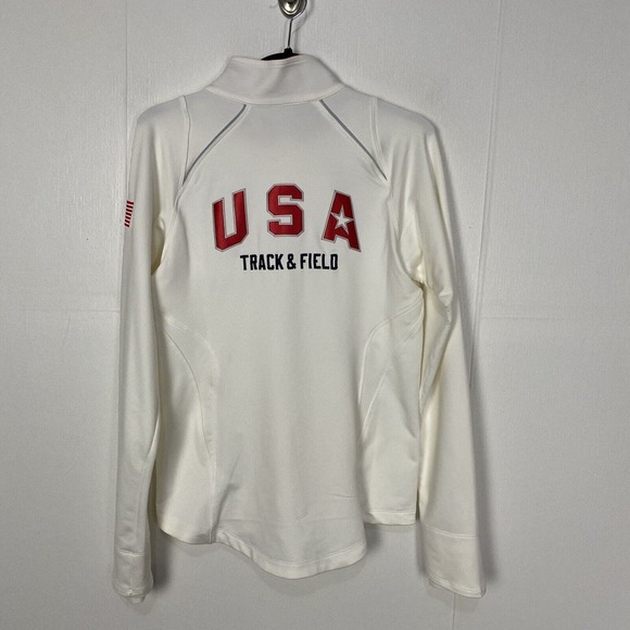 Nike Olympic Trials Track & Field TEAM ISSUED Zip Up JACKET Youth Size M(8-10) - Picture 4 of 9
